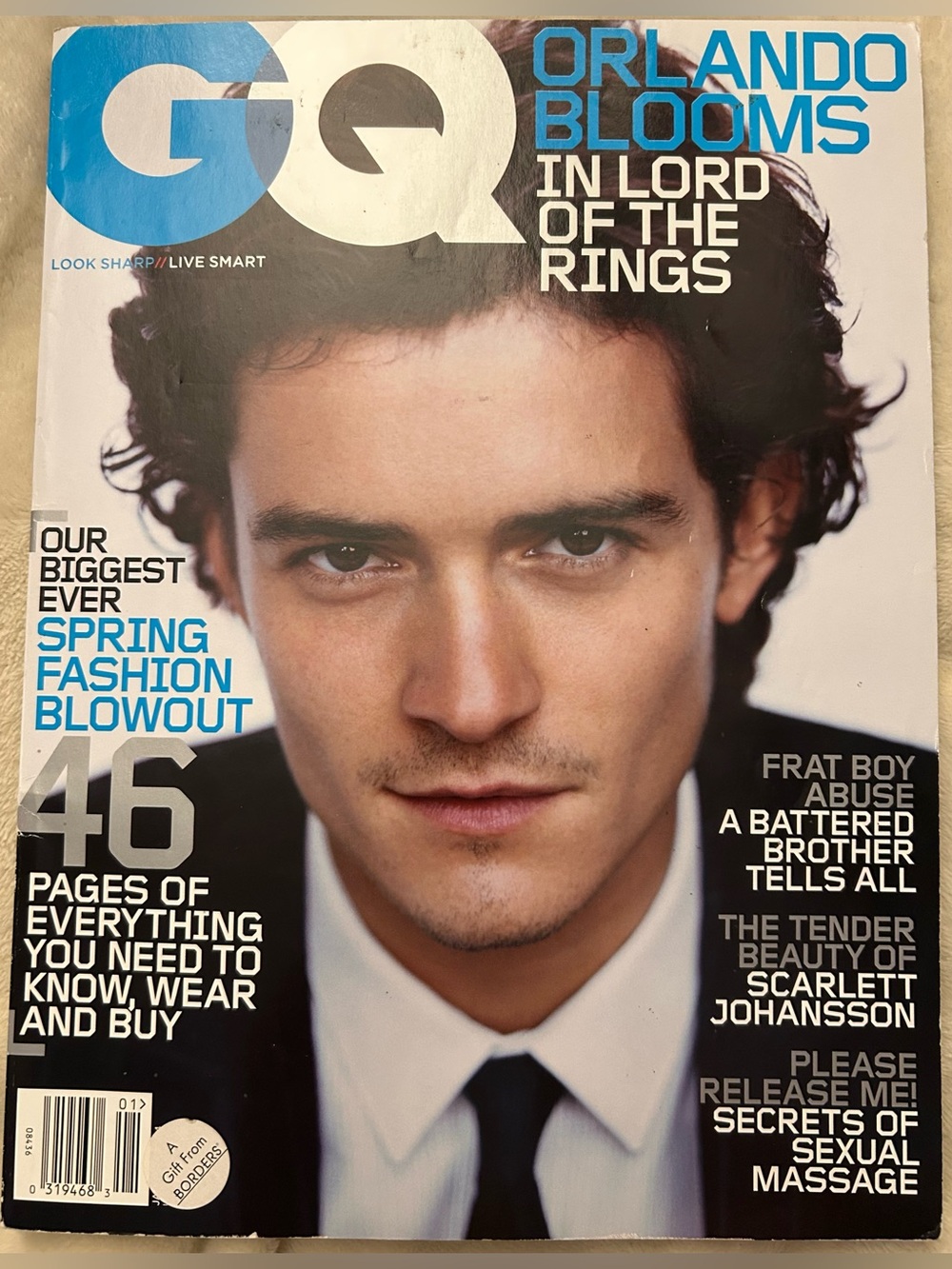 JANUARY 2004 GQ MAGAZINE - ORLANDO BLOOM